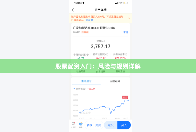 股票配资入门：风险与规则详解